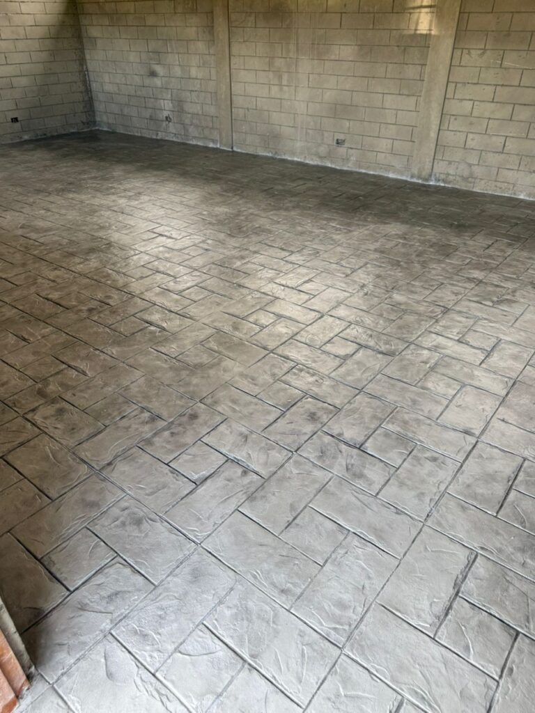 Stamped Concrete Flooring in Tanzania