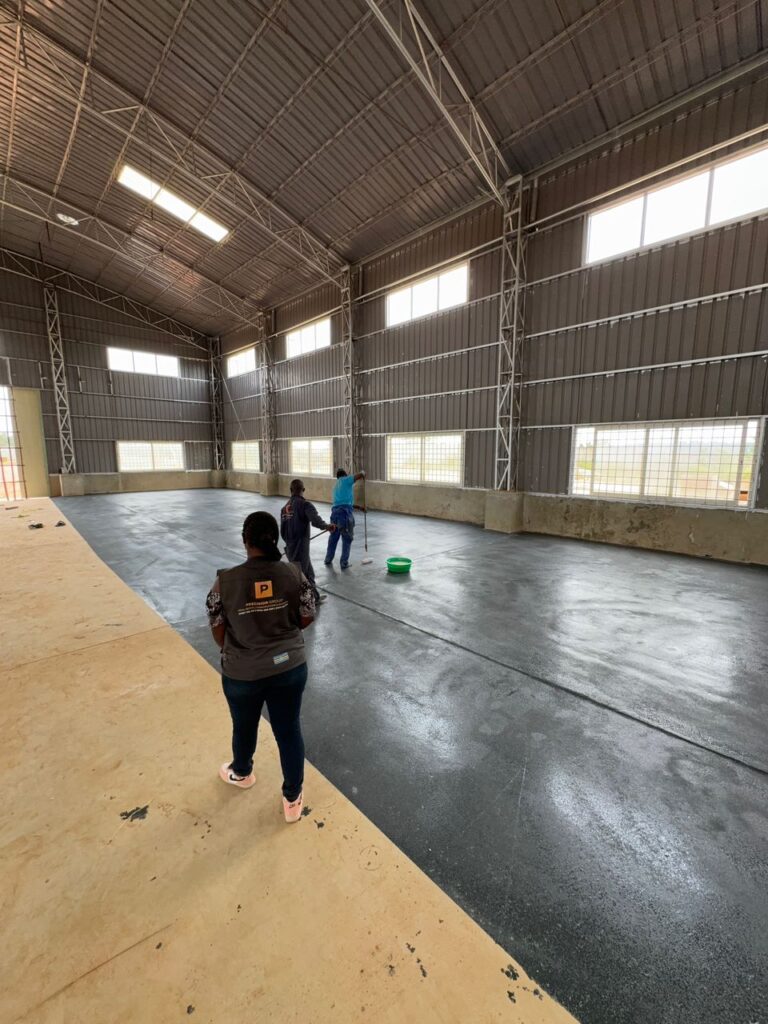 Colored Polished Concrete Uganda